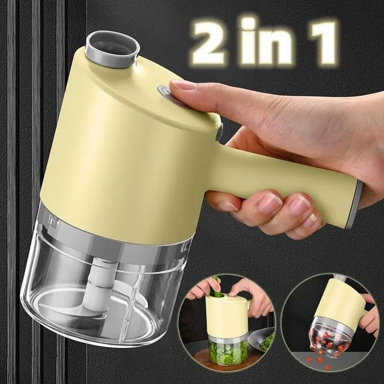 Ultimate Electric Veggie Chopper Set for Quick & Easy Meal Prep-0