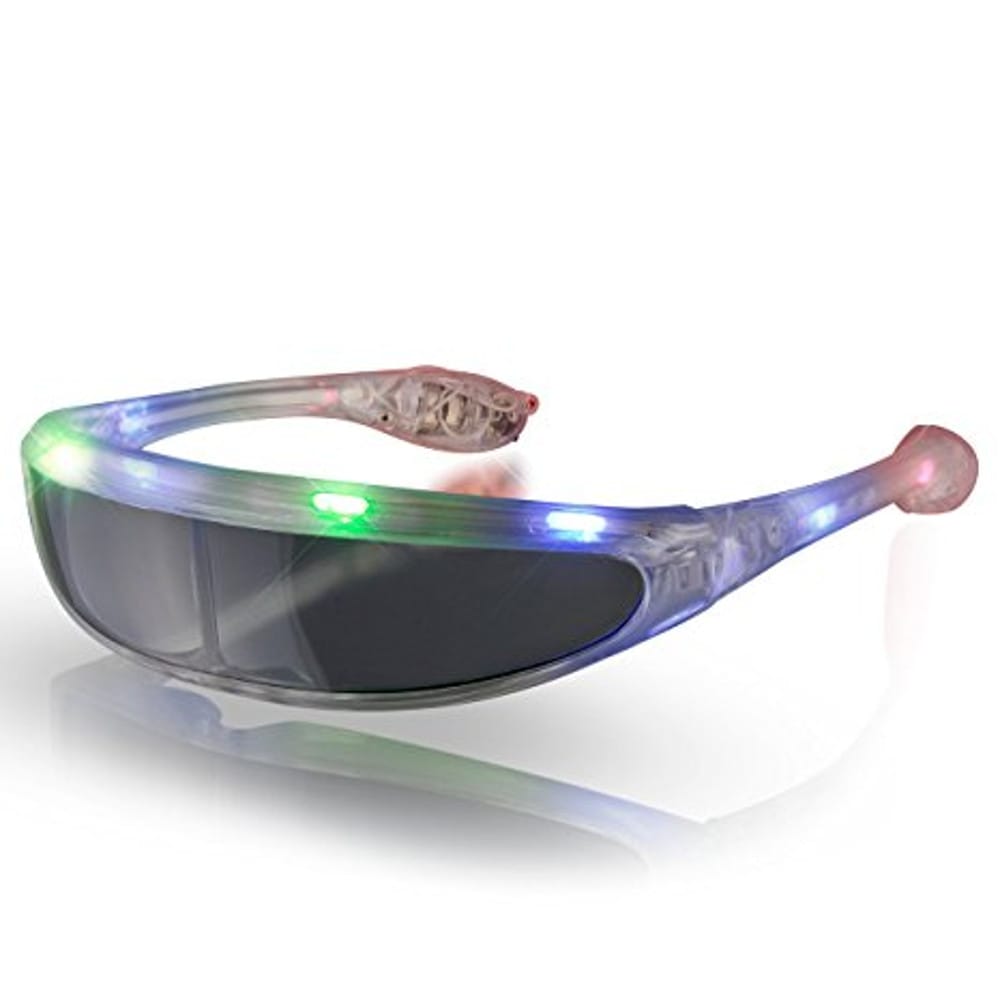 Futuristic LED Sunglasses Multicolor-0